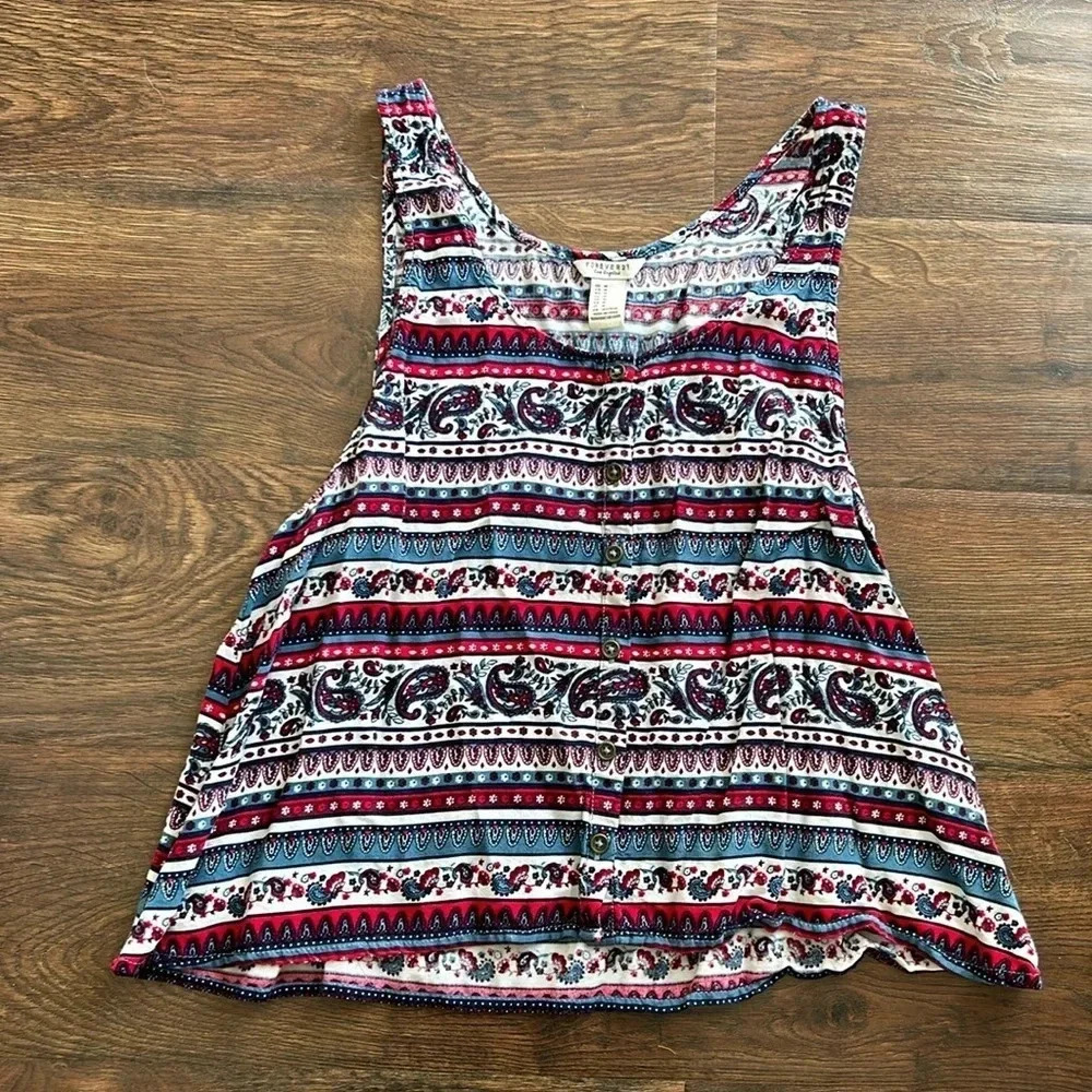 Bohemian Tank Top in Paisley Print | Paisley | Bohemian | Bohemian | Boho